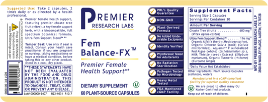 Fem Balance-FX™ full label