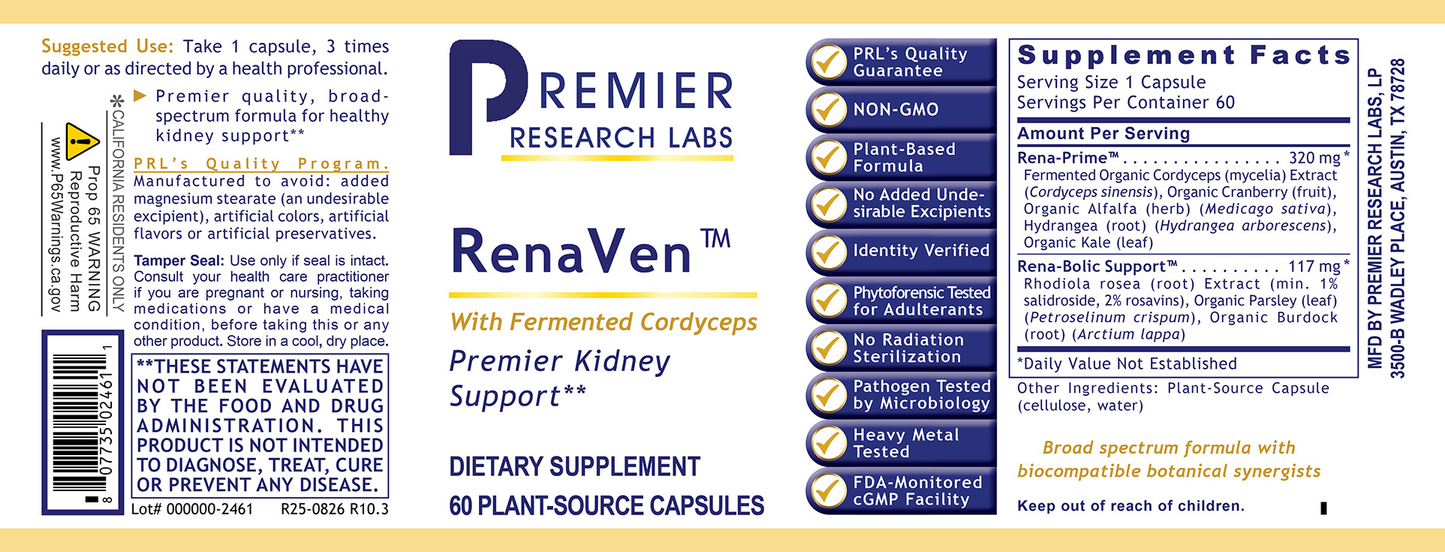 RenaVen™ full label