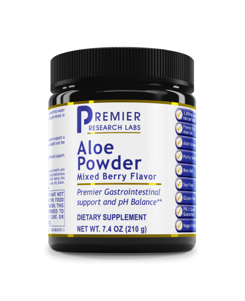 Aloe Powder-Mixed Berry Flavor, Premier bottle