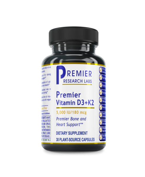 Vitamin D3+K2, Premier bottle
