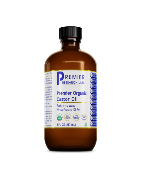 Organic Castor Oil, Premier bottle