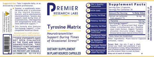 Tyrosine Matrix full label