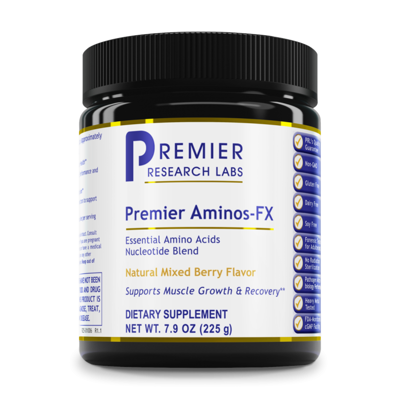 Aminos-FX, Premier (Berry) bottle