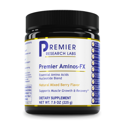 Aminos-FX, Premier (Berry) bottle