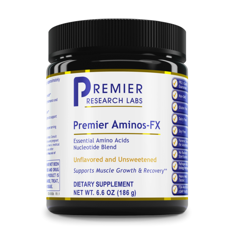 Aminos-FX, Premier bottle