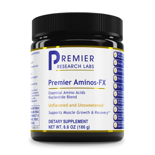 Aminos-FX, Premier bottle