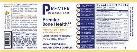 Bone Health, Premier full label