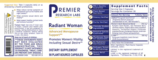 Radiant Woman, Premier full label