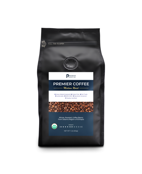 Organic Coffee Sidama, Premier bottle