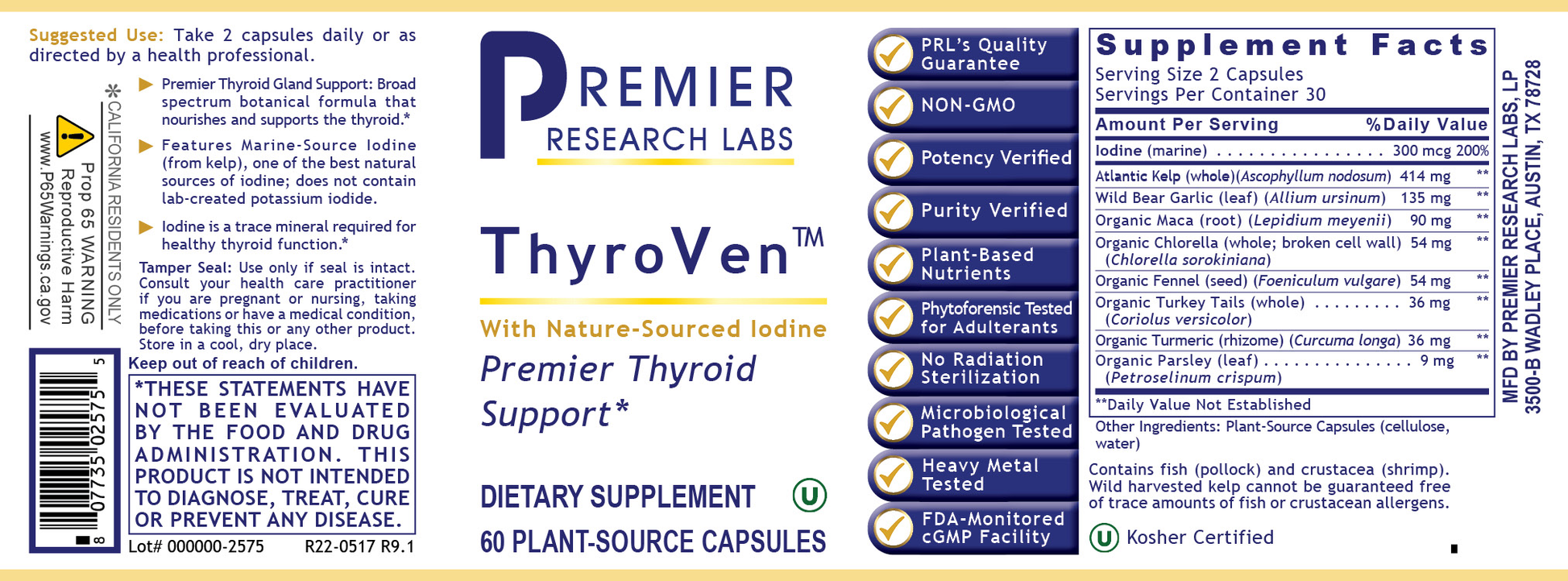ThyroVen™ full label
