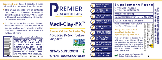 Medi-Clay-FX™ full label