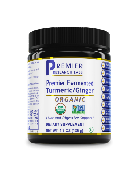 Fermented Turmeric/Ginger, Premier bottle