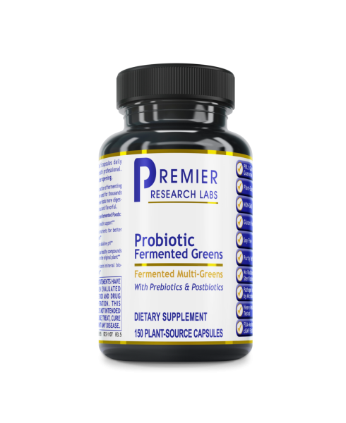Probiotic Fermented Greens, Premier bottle
