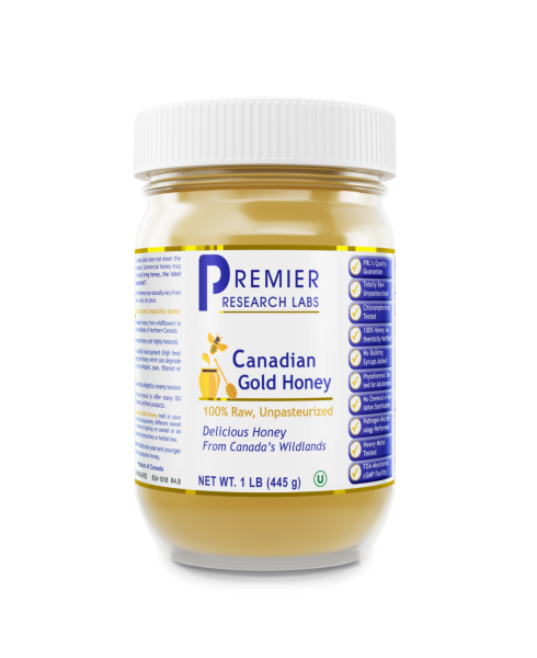 Canadian Gold Honey bottle
