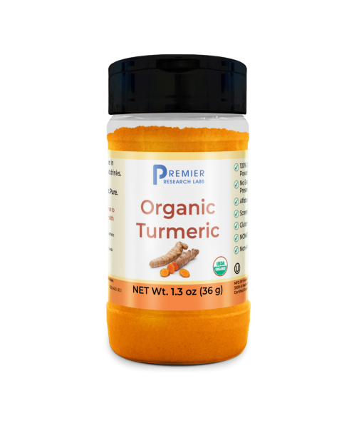 Organic Turmeric Spice Powder bottle