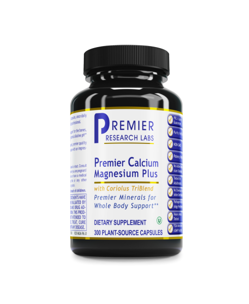 Calcium Magnesium Plus, Premier (300 Caps) bottle
